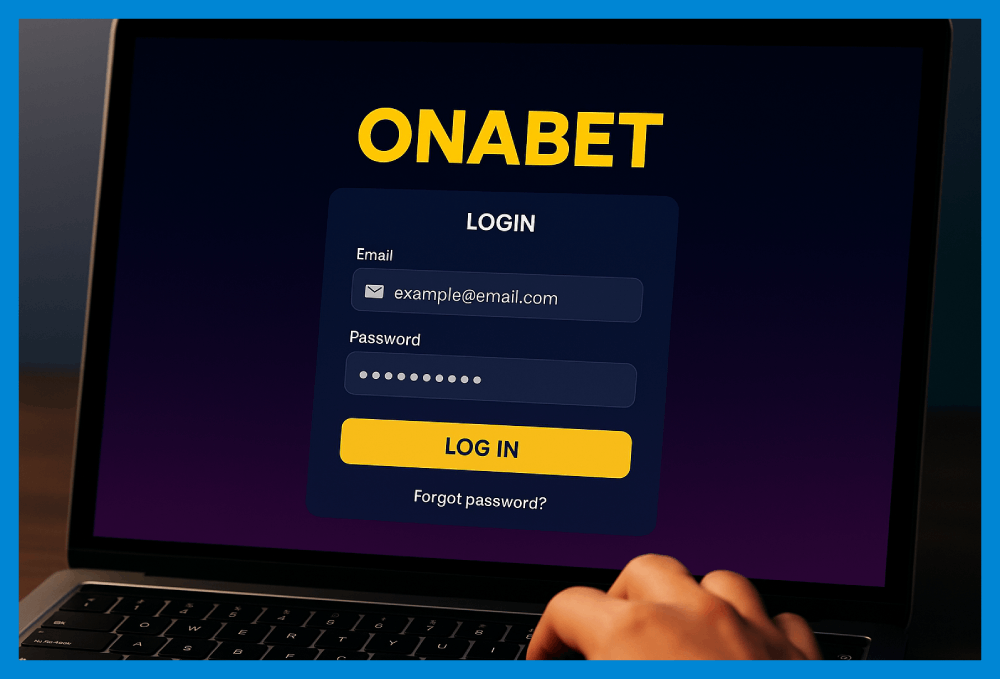 Criar uma nova Conta no plataforma ONABET